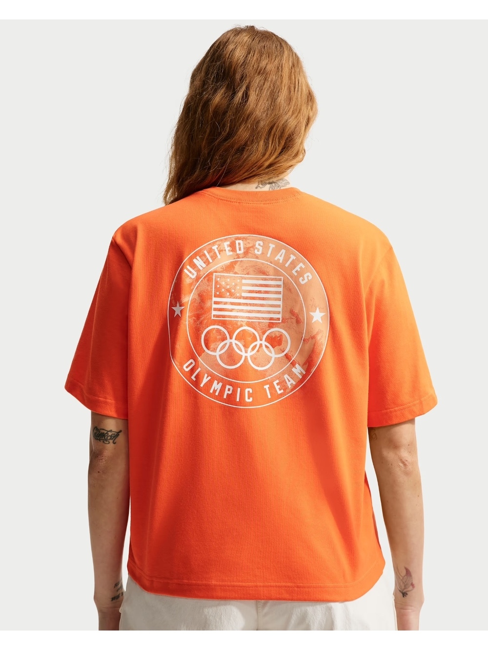 NWT New Nike ACG x Team USA Women's Dri-FIT Short-Sleeve T-Shirt - Large - Picture 4 of 6
